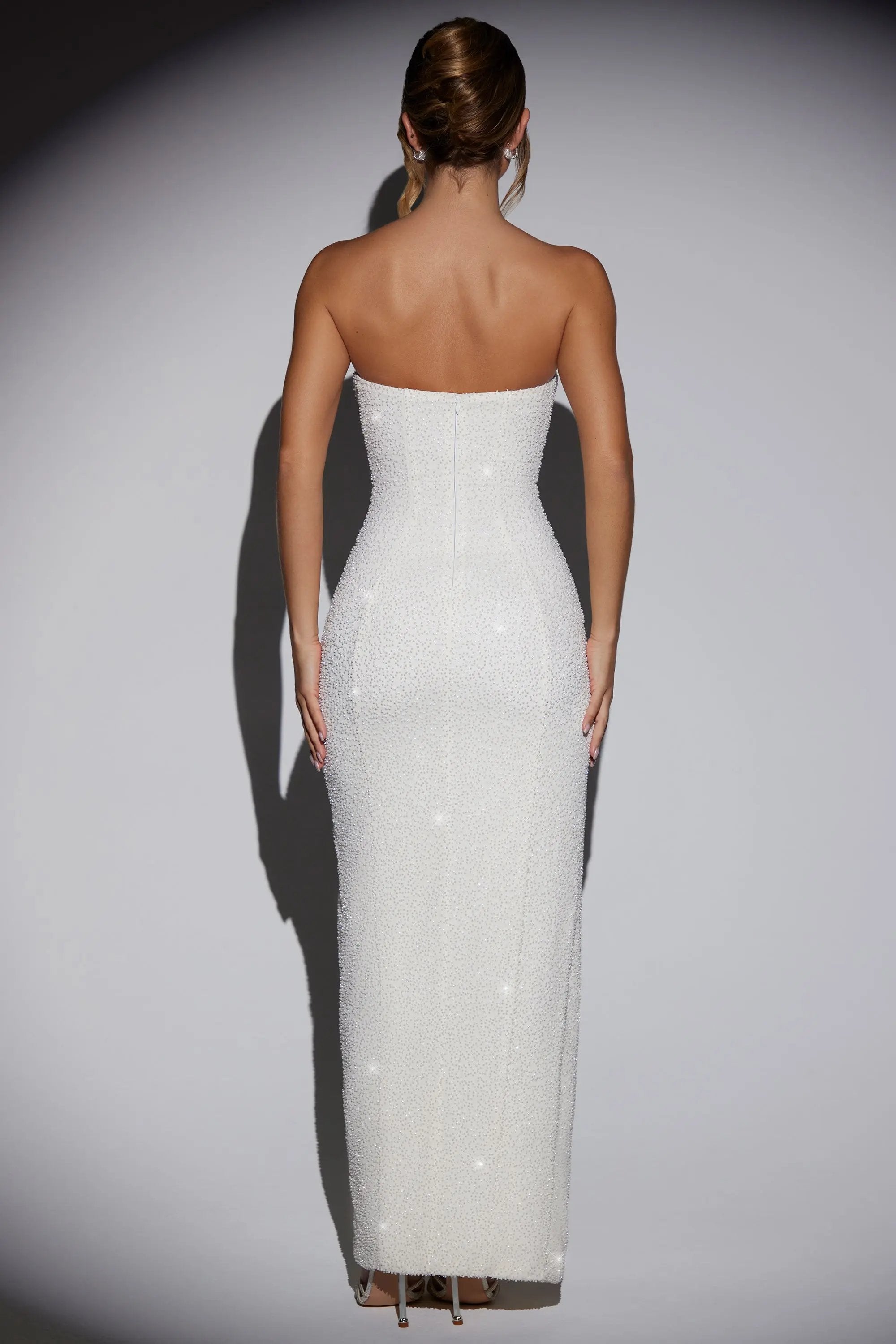 La Rochette – Maxi Party Dress with Beaded Detail MollyBoo