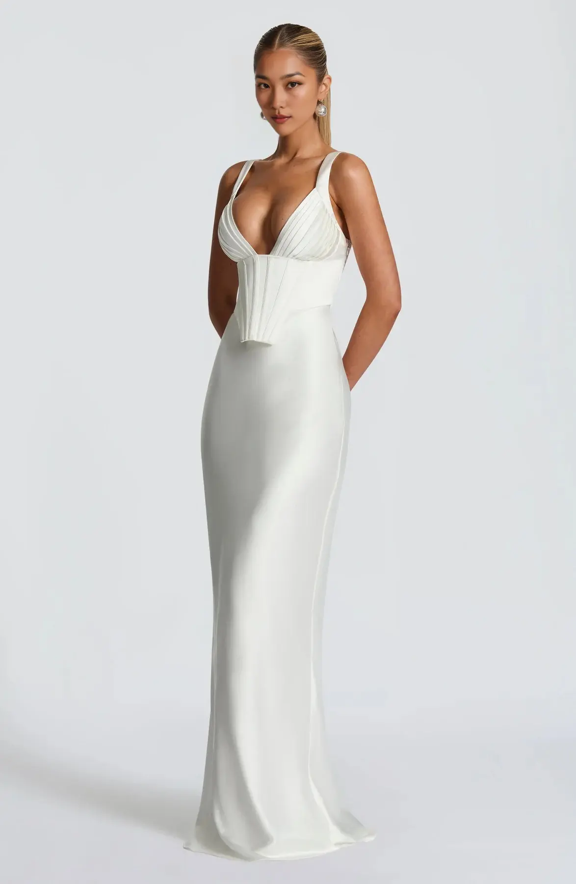 Robe Shaélle Maxi Élégance et Raffinement Parisien MOLLYBOO