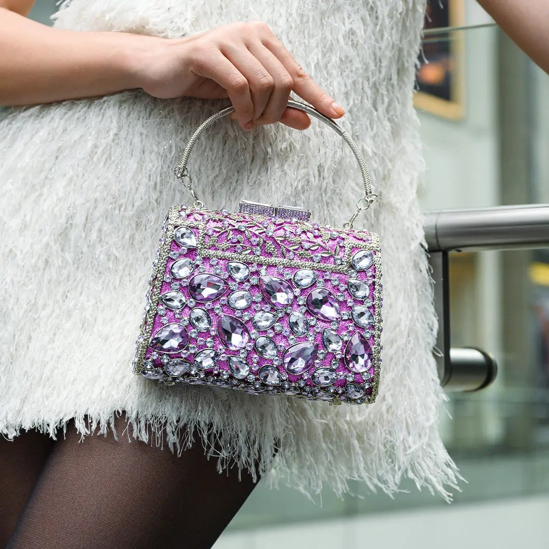 Tiffany Crystals Clutch Bag LUXBAG