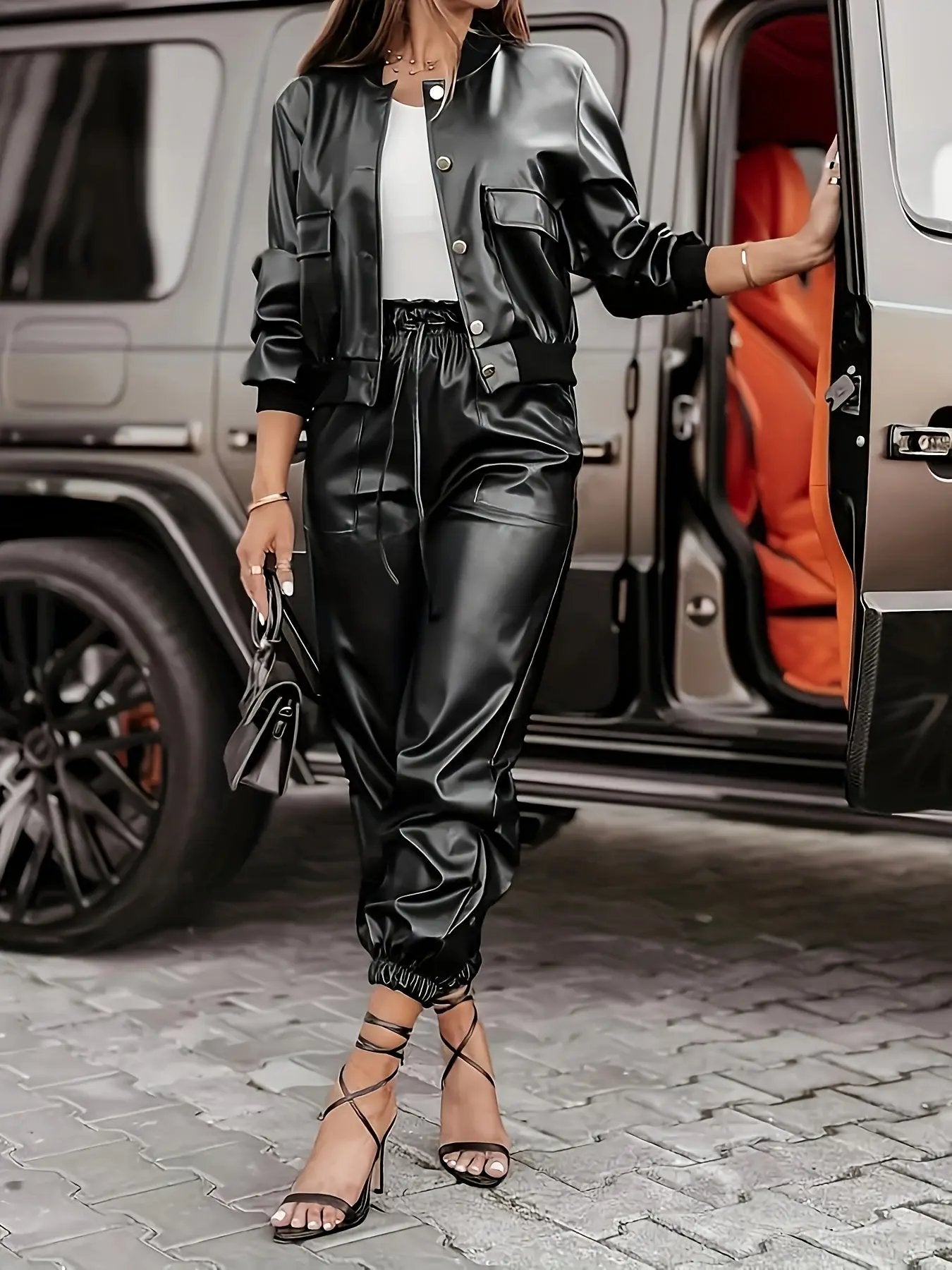 Catchy Leather Set - The Attitude of the Season MollyBoo