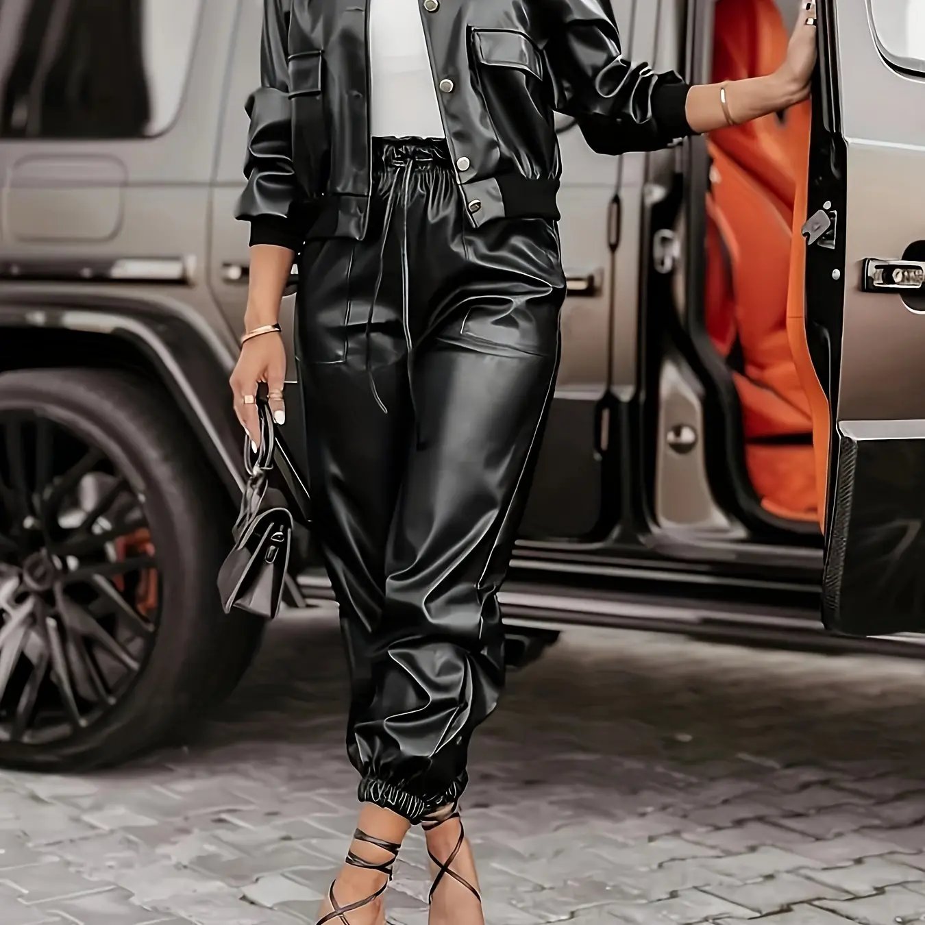 Catchy Leather Set - The Attitude of the Season MollyBoo