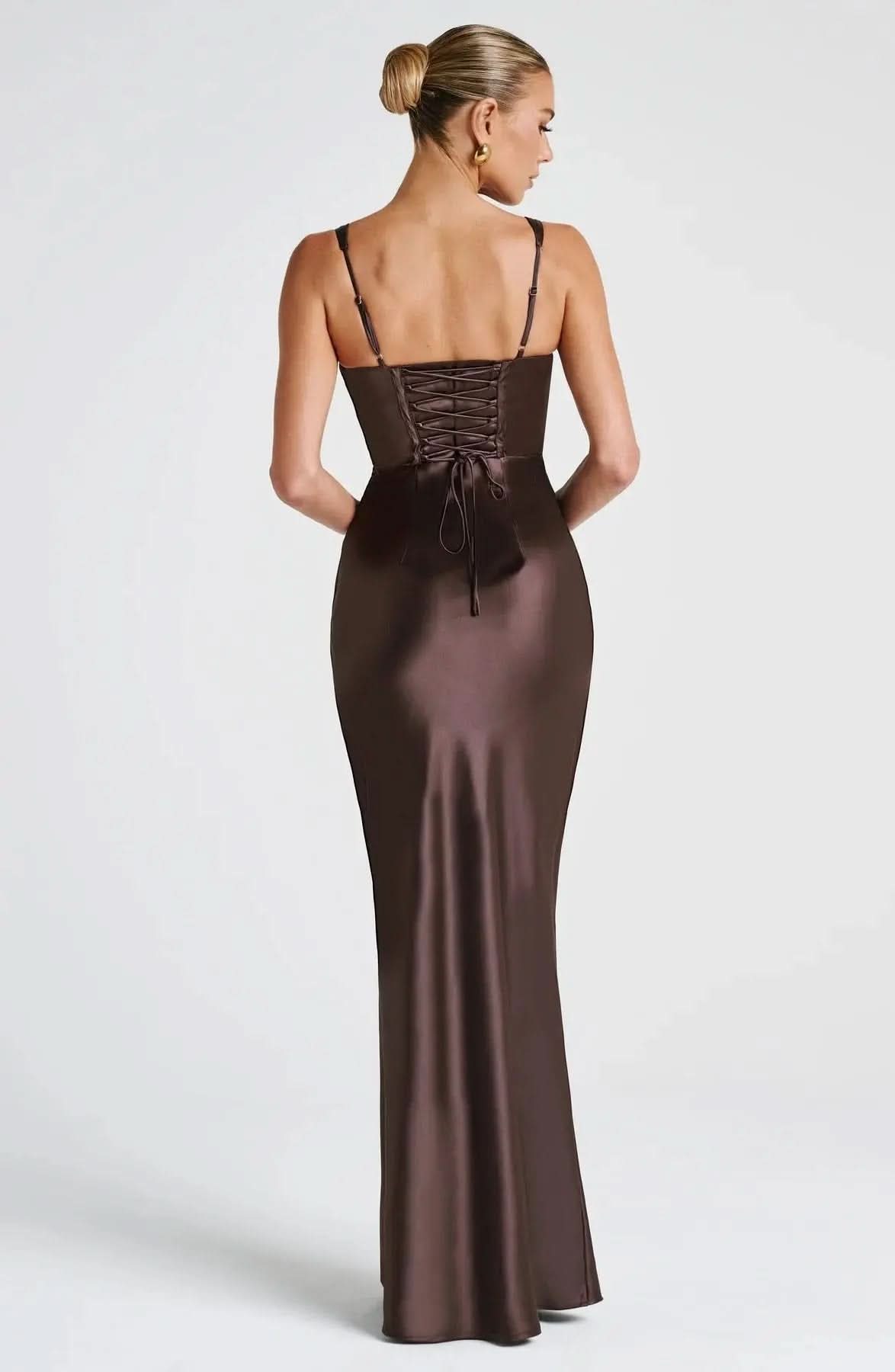 Robe Shaélle Maxi Élégance et Raffinement Parisien MOLLYBOO