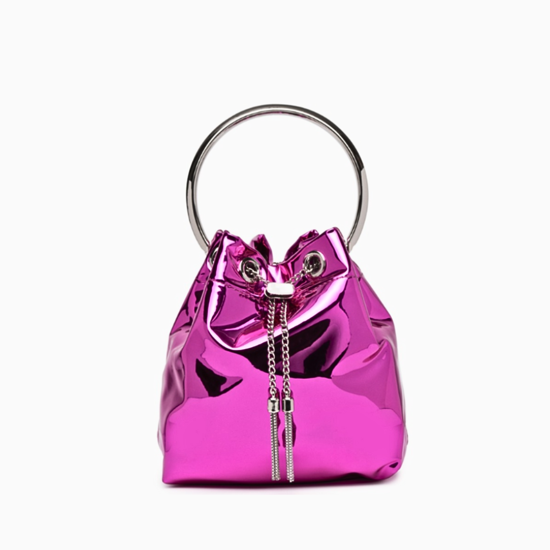 Delaney Metallic Handbag LUXBAG