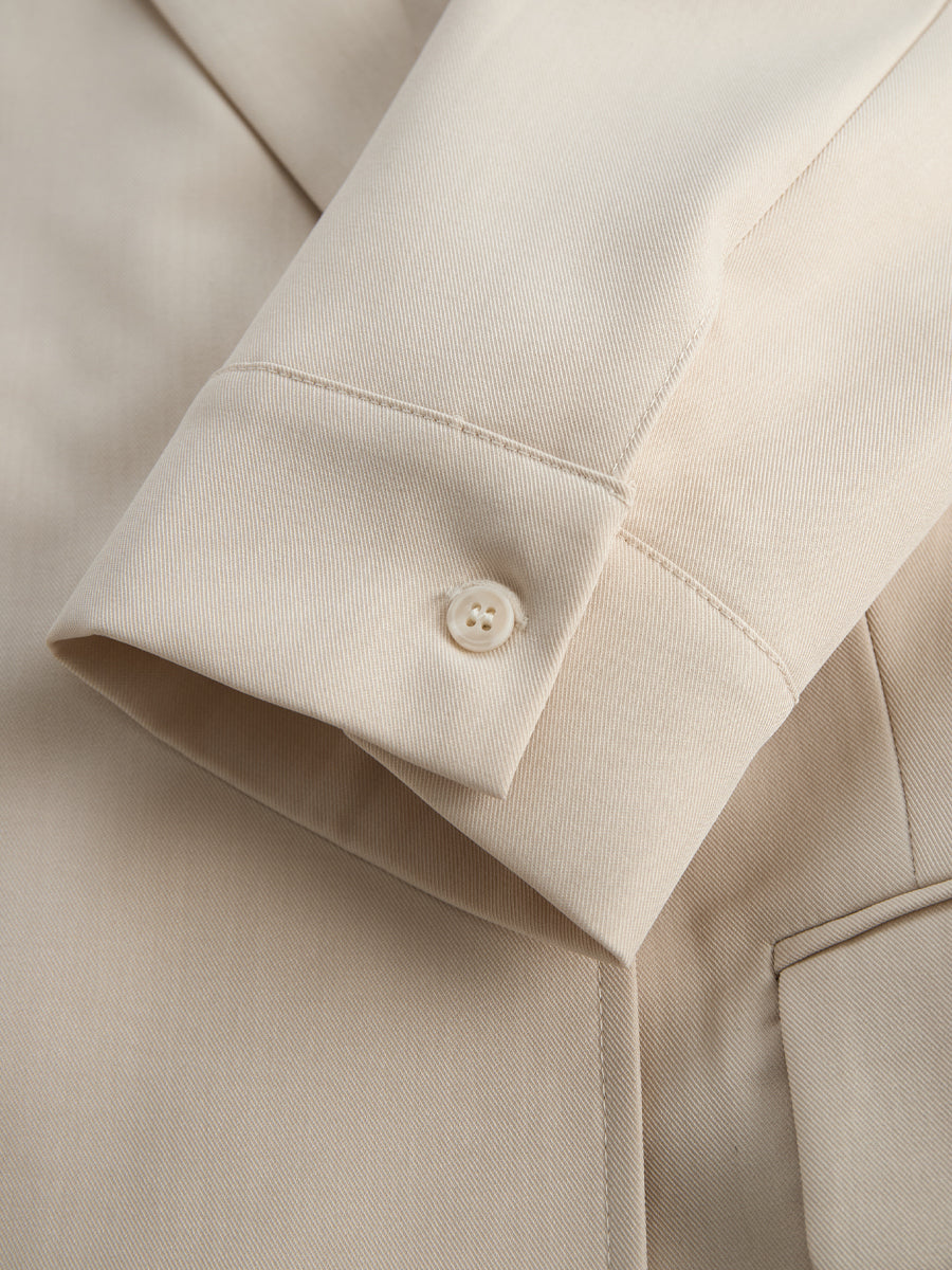 Tailored Blazer-Inspired Mini Dress With Belted Waist MollyBoo