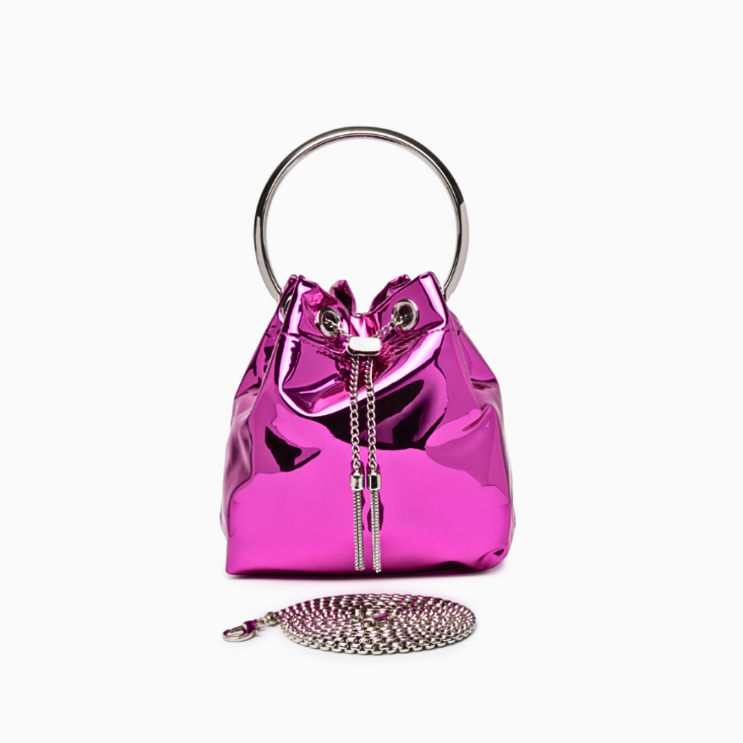 Delaney Metallic Handbag LUXBAG