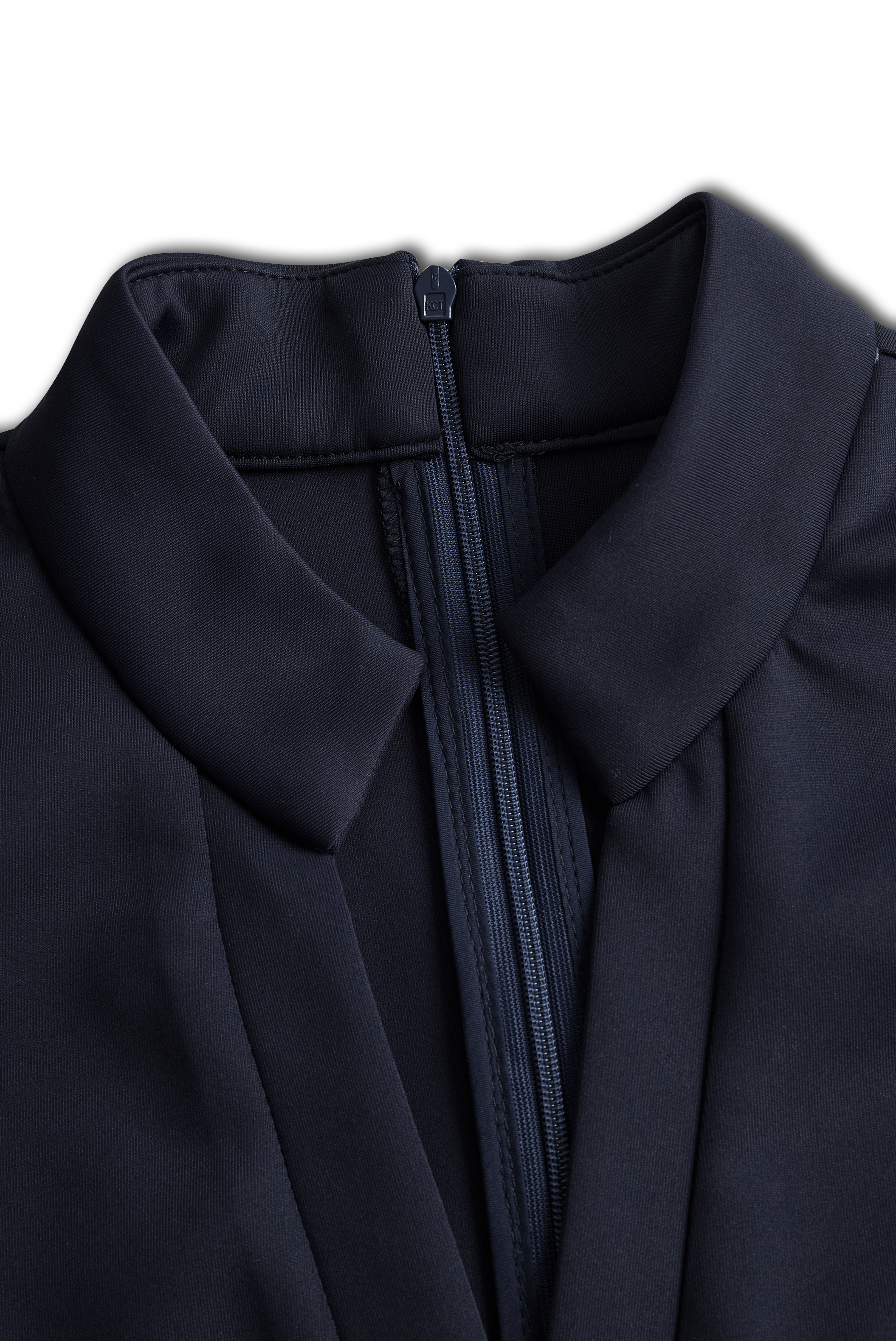 Elegant Sleeveless Navy Sheath Dress - Timeless Professional Chic MollyBoo