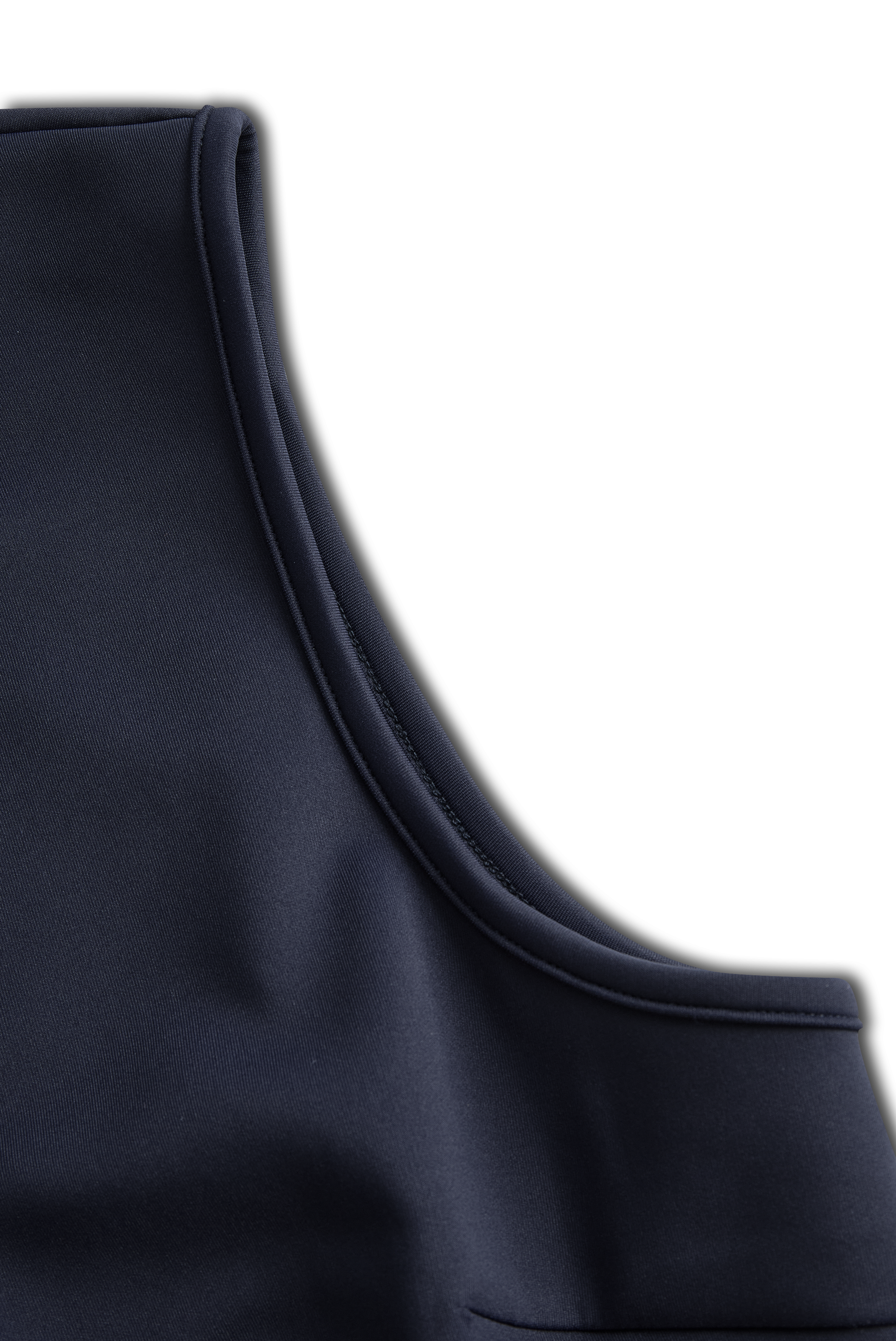 Elegant Sleeveless Navy Sheath Dress - Timeless Professional Chic MollyBoo