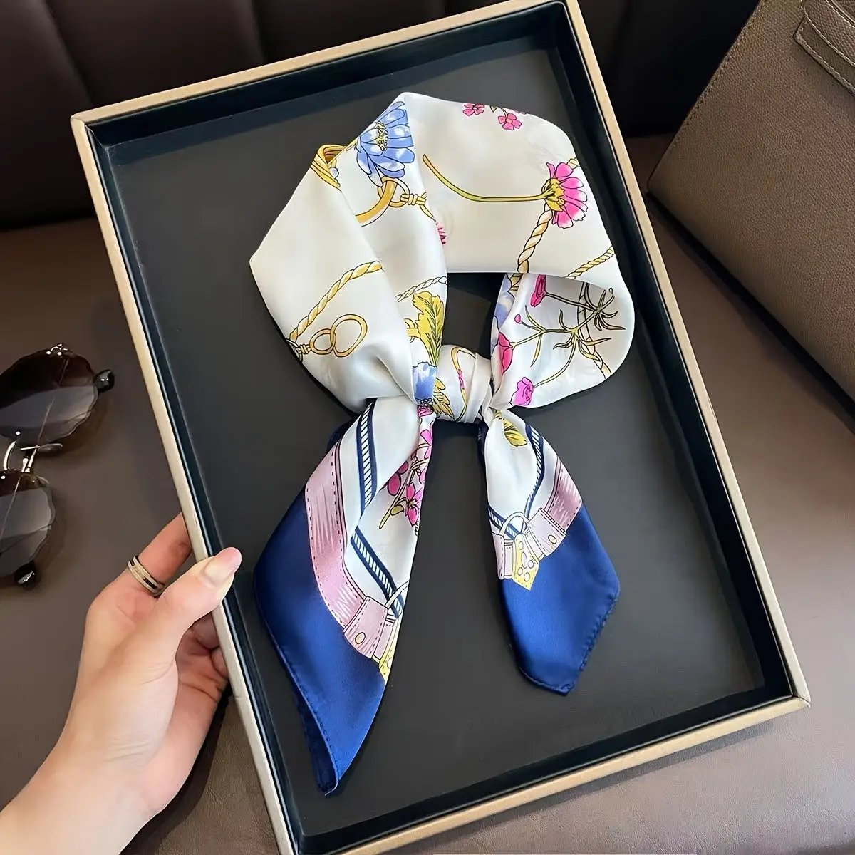 Printed Scarf a Touch of Color and Elegance MollyBoo