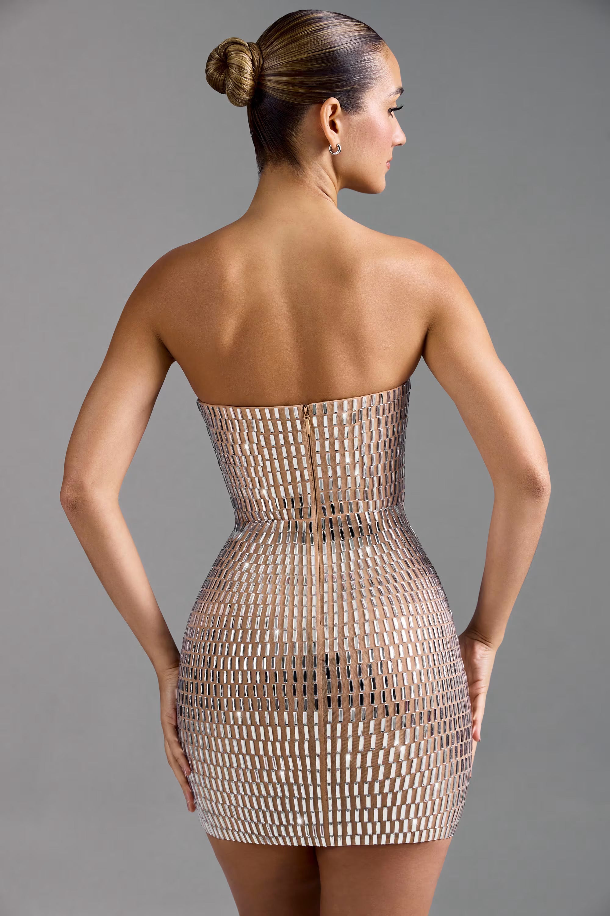 Aurora Juliette Sparkle Mini Dress MOLLYBOO