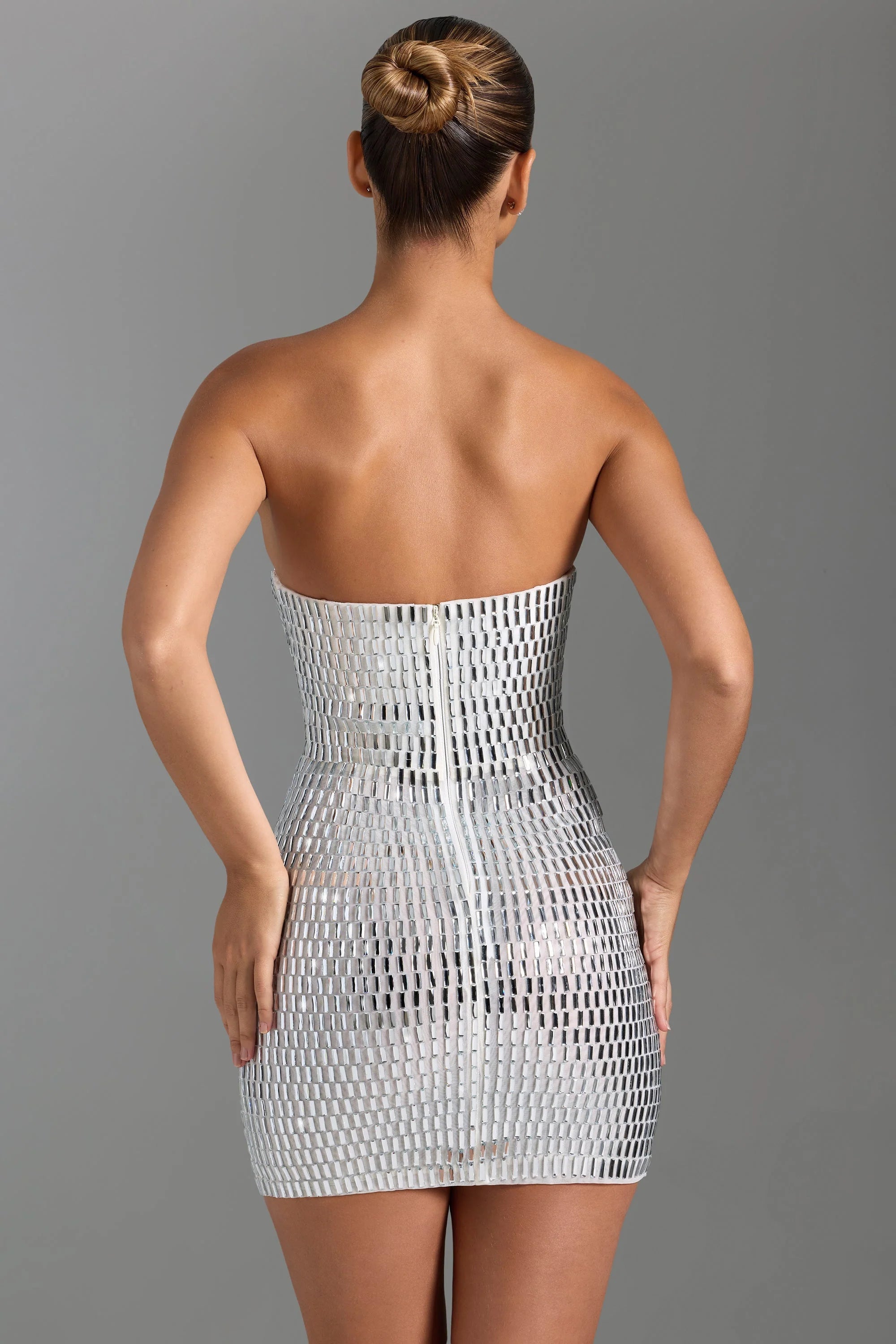 Aurora Juliette Sparkle Mini Dress MOLLYBOO