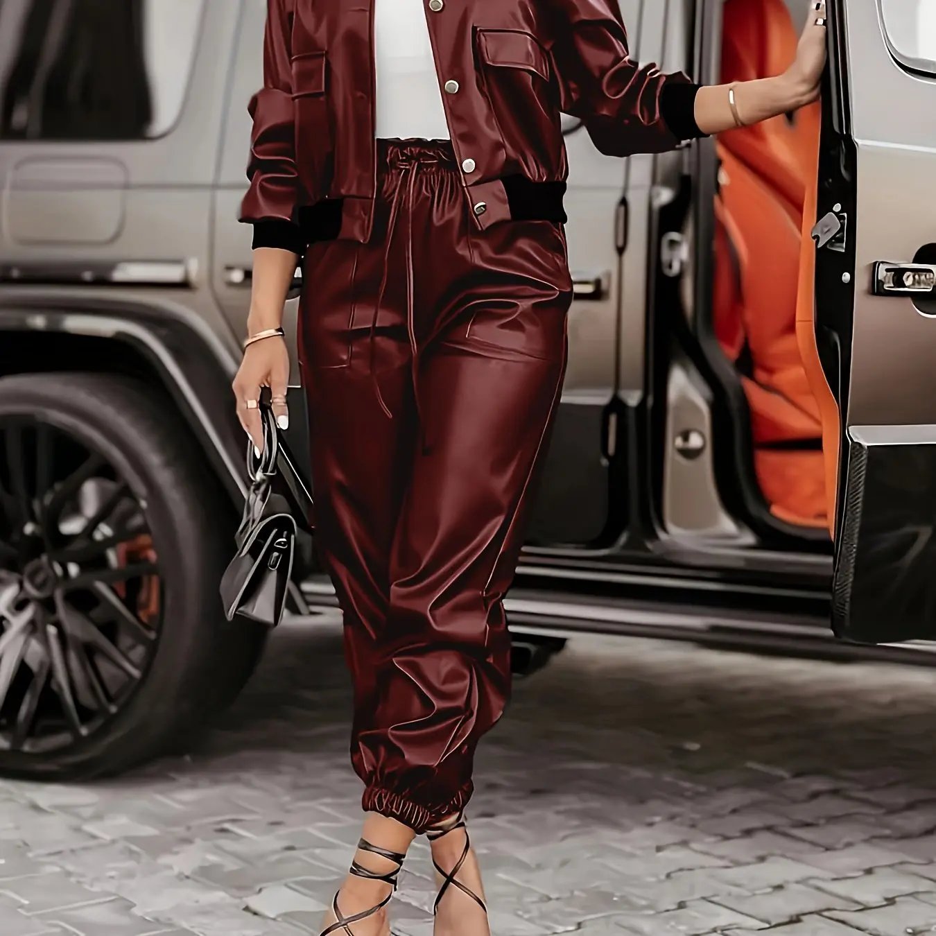 Catchy Leather Set - The Attitude of the Season MollyBoo