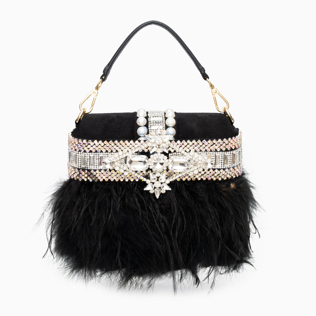 Velora Feather Handbag LUXBAG