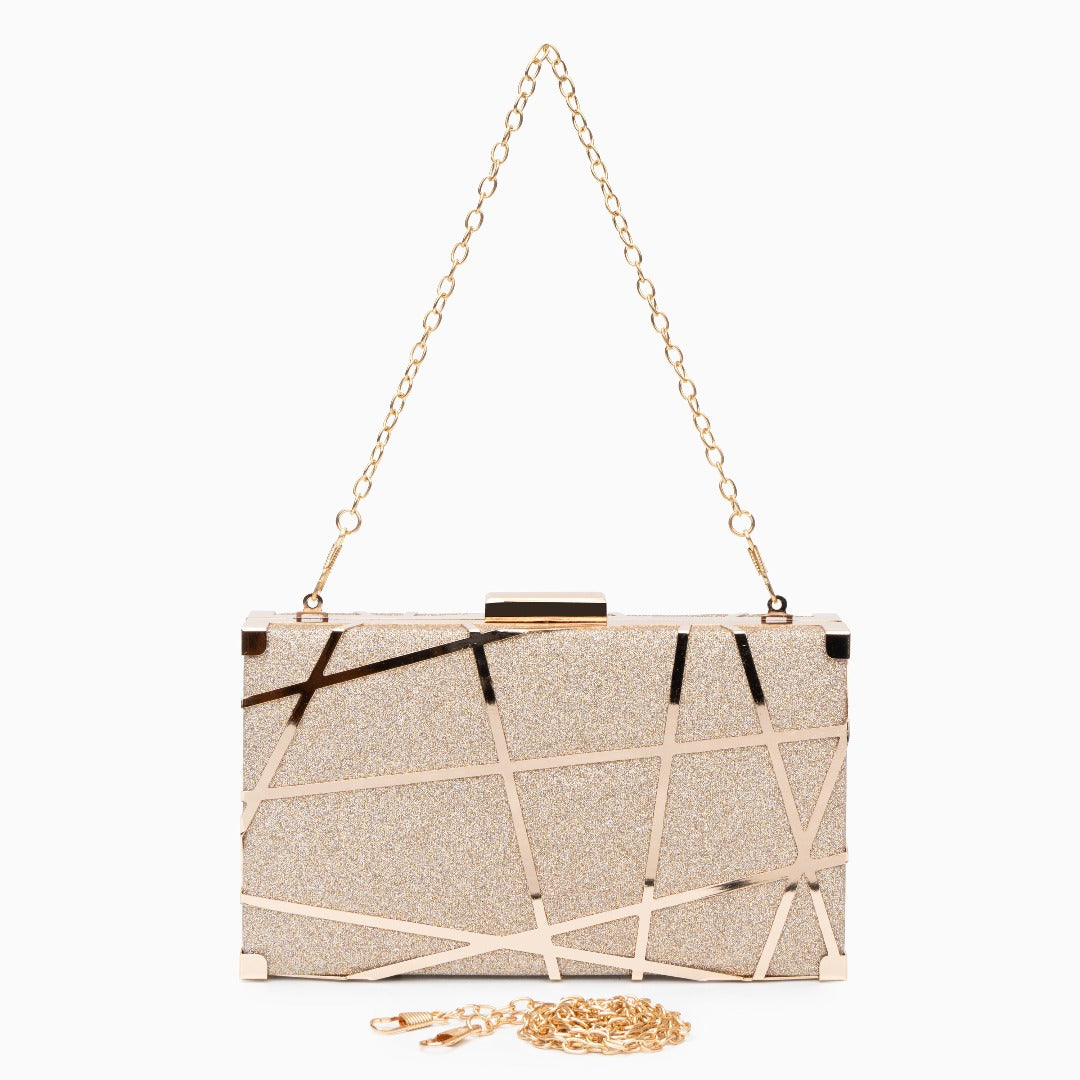 Geometric Clutch Bag LUXBAG