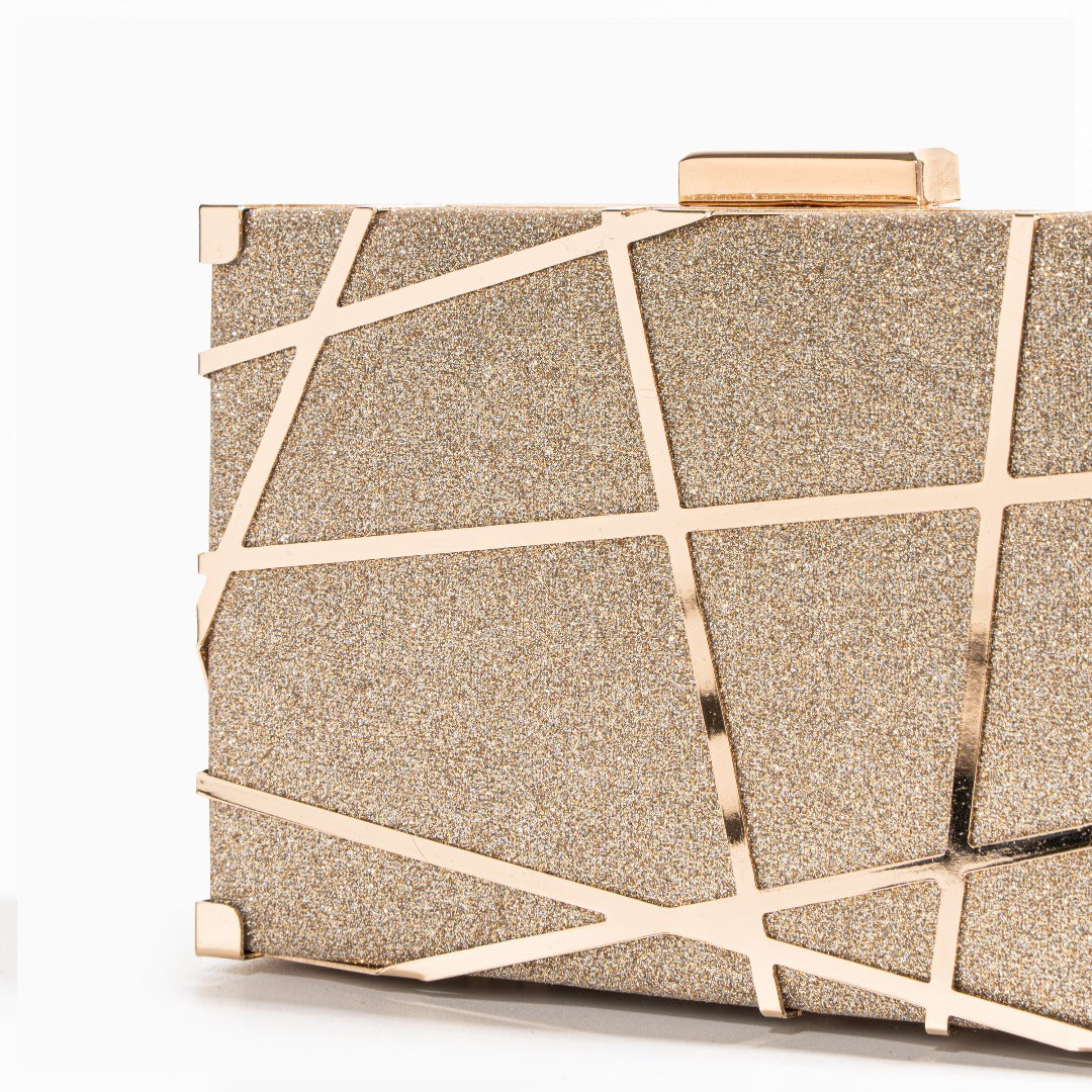 Geometric Clutch Bag LUXBAG
