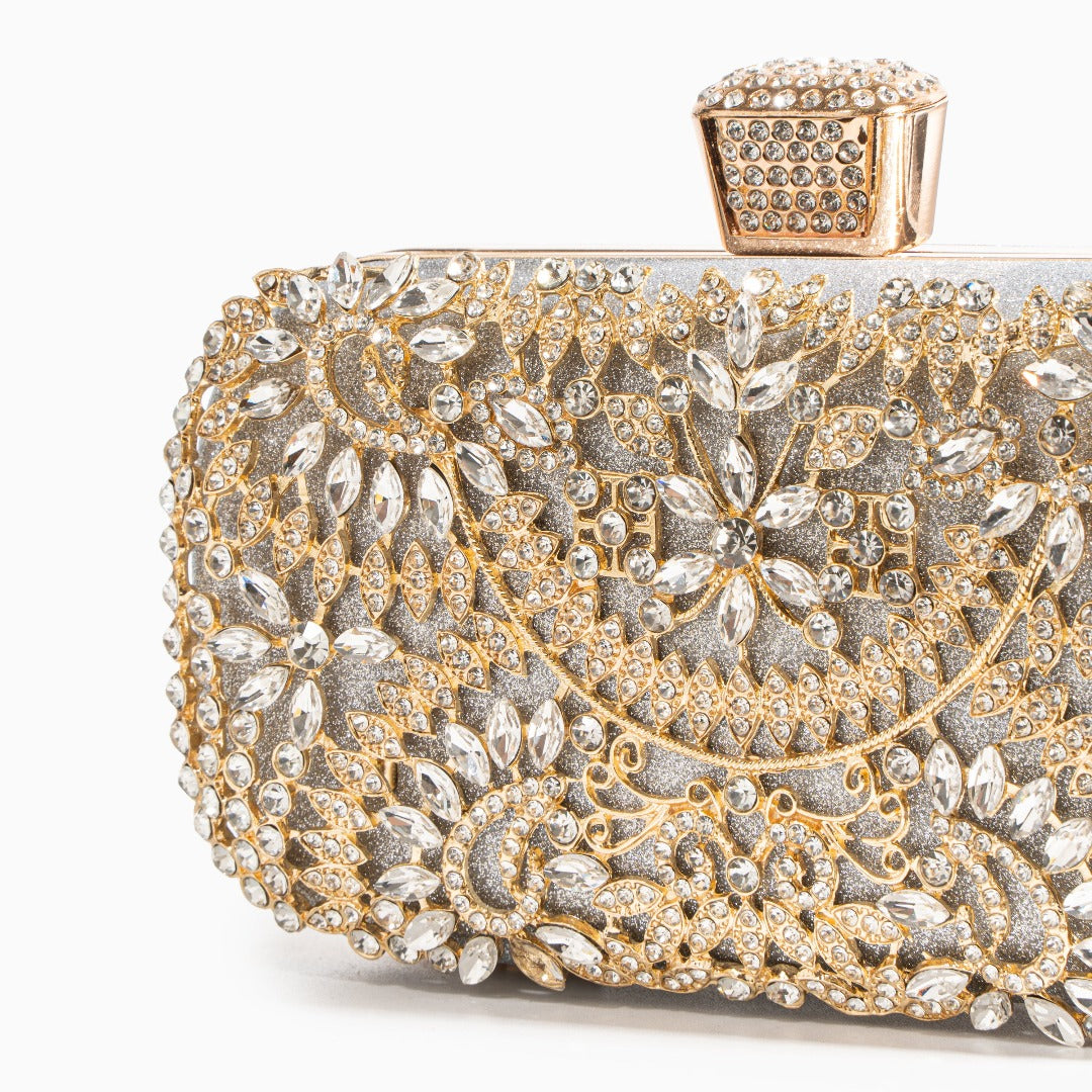 Luxurious Flower Clutch Bag LUXBAG