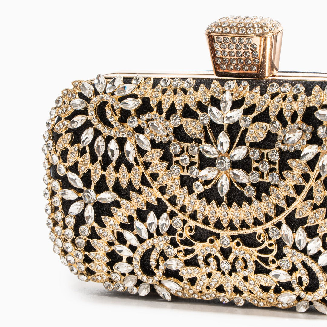 Luxurious Flower Clutch Bag LUXBAG
