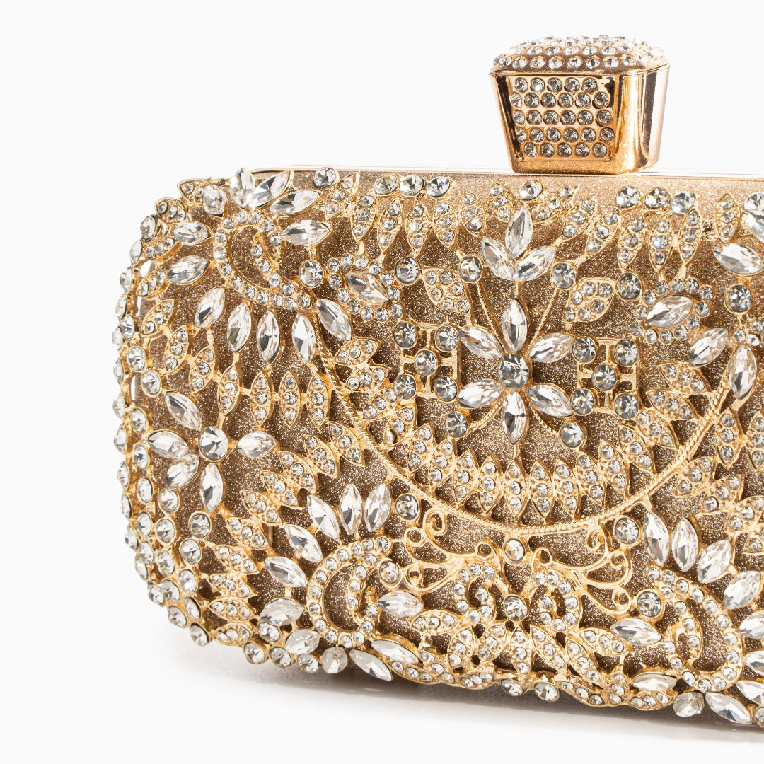 Luxurious Flower Clutch Bag LUXBAG