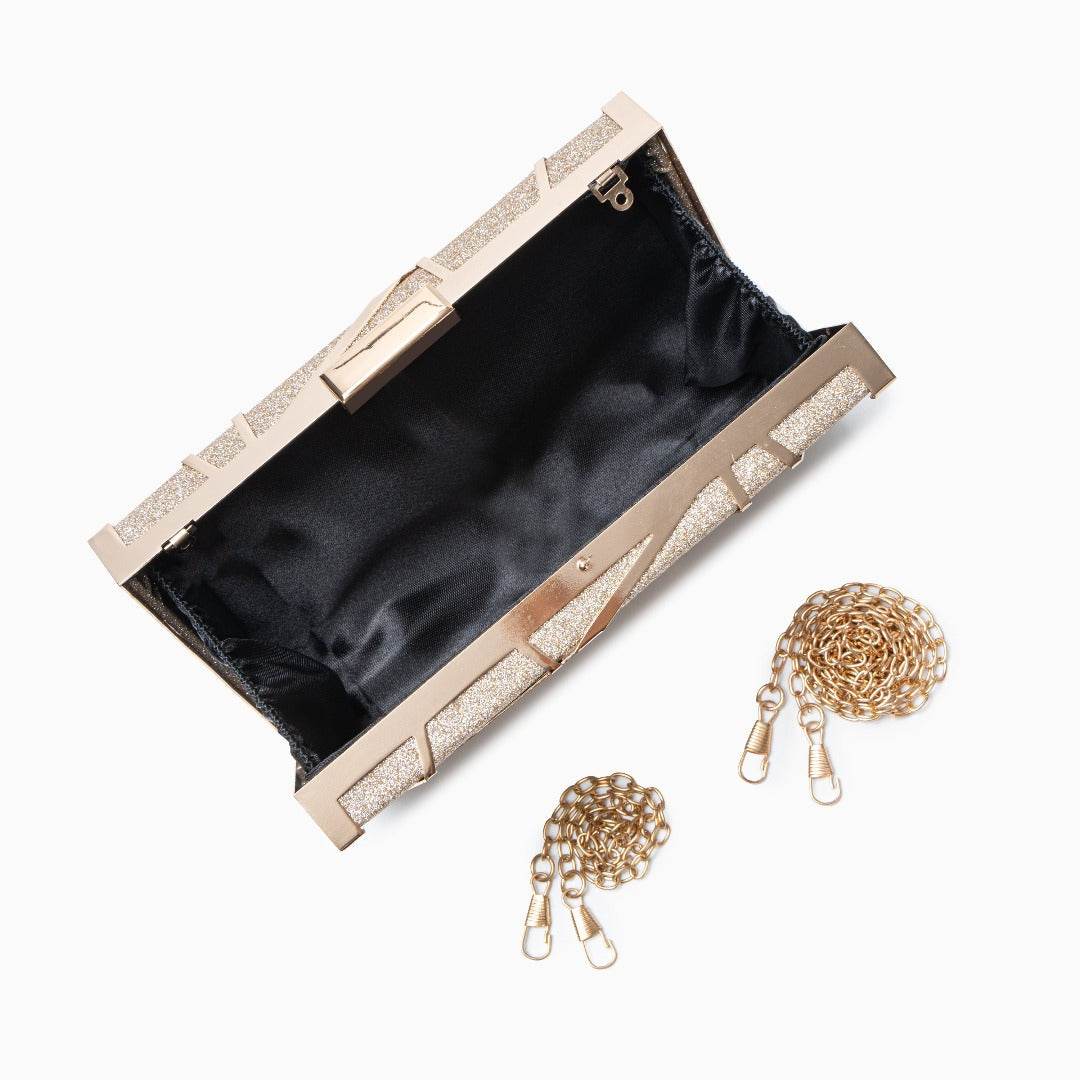 Geometric Clutch Bag LUXBAG