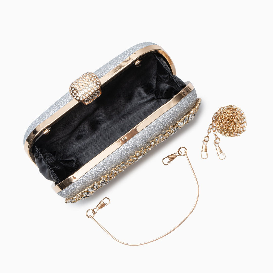 Luxurious Flower Clutch Bag LUXBAG