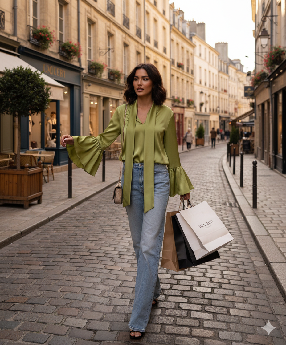 Camila - Silk Shirt