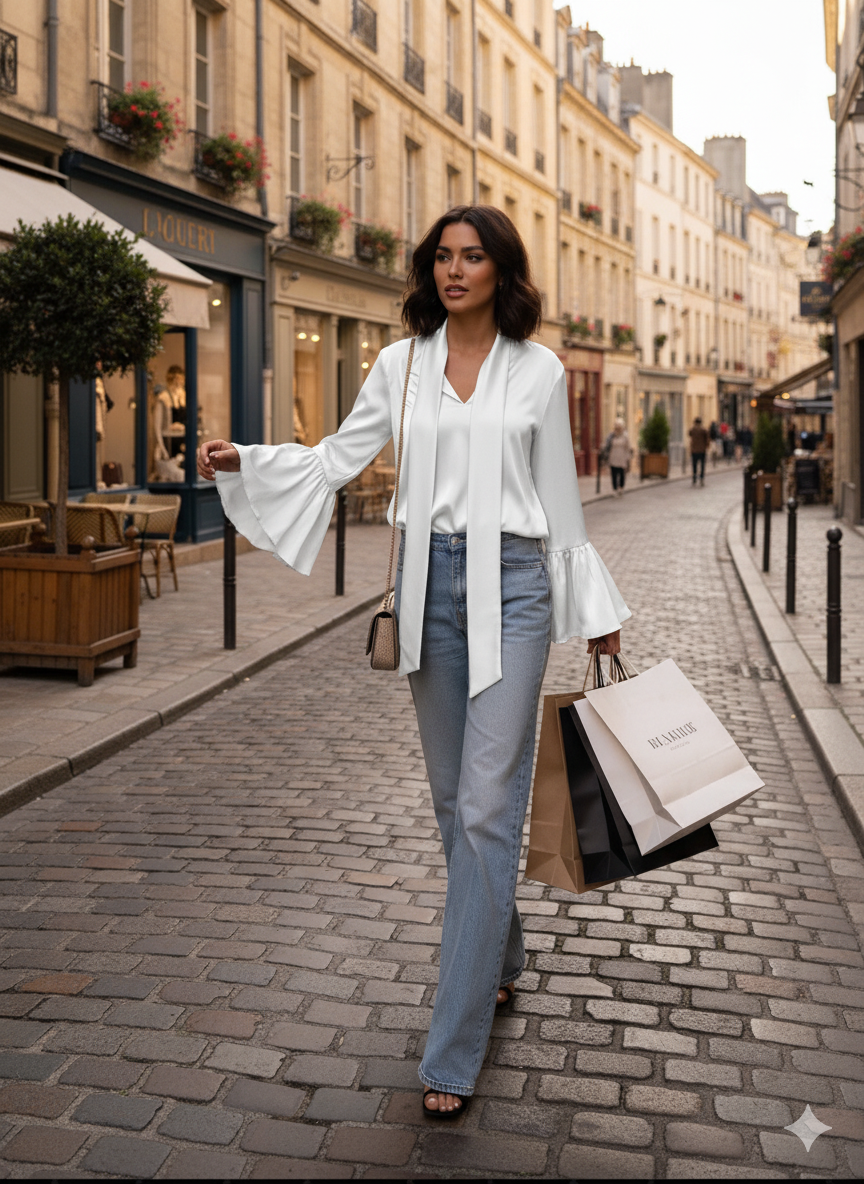 Camila - Silk Shirt