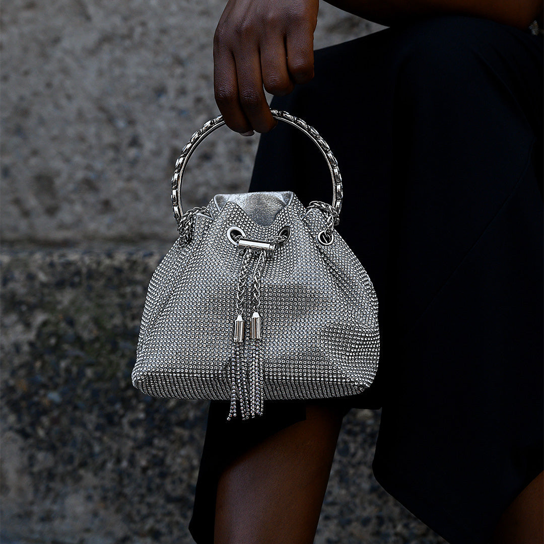 Macy Rhinestones Handbag LUXBAG
