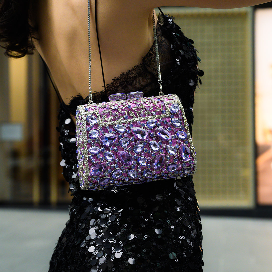 Tiffany Crystals Clutch Bag LUXBAG