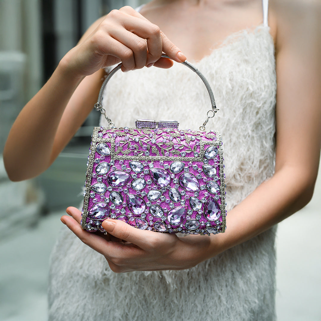 Tiffany Crystals Clutch Bag LUXBAG